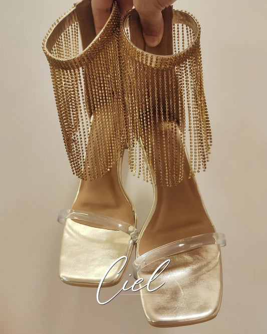 The Gold Quintessential Heels