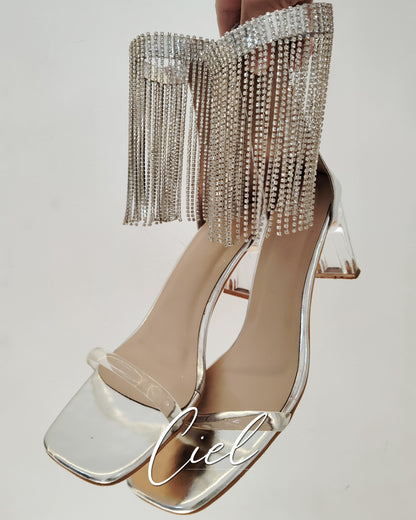 The Silver Quintessential Heels