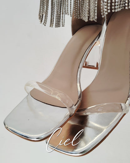 The Silver Quintessential Heels